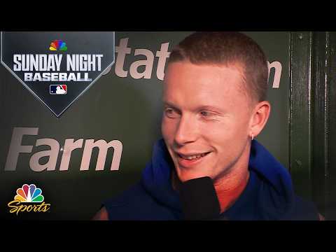 Cubs' star Pete Crow-Armstrong 'maximizing' his authenticity | Sunday Night Baseball | MLB on NBC
