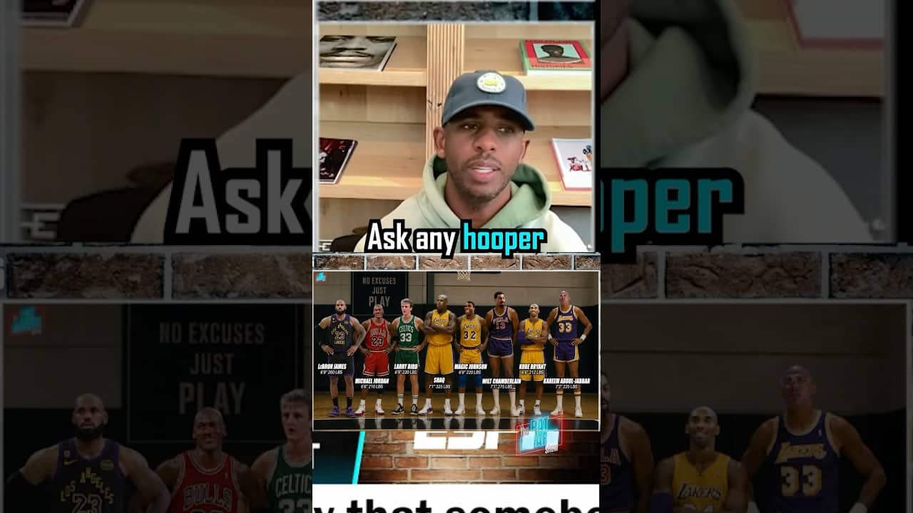 If you tell me to name my all-time to starting 5 I'm damn sure gonna be on that team" 😂😂 ~ CP3