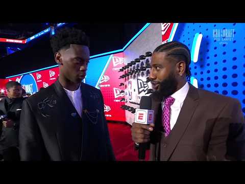 AJ Dybantsa and Darryn Peterson preview the draft from the red carpet | NBA on ESPN