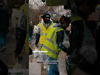 Neighbors helping neighbors.