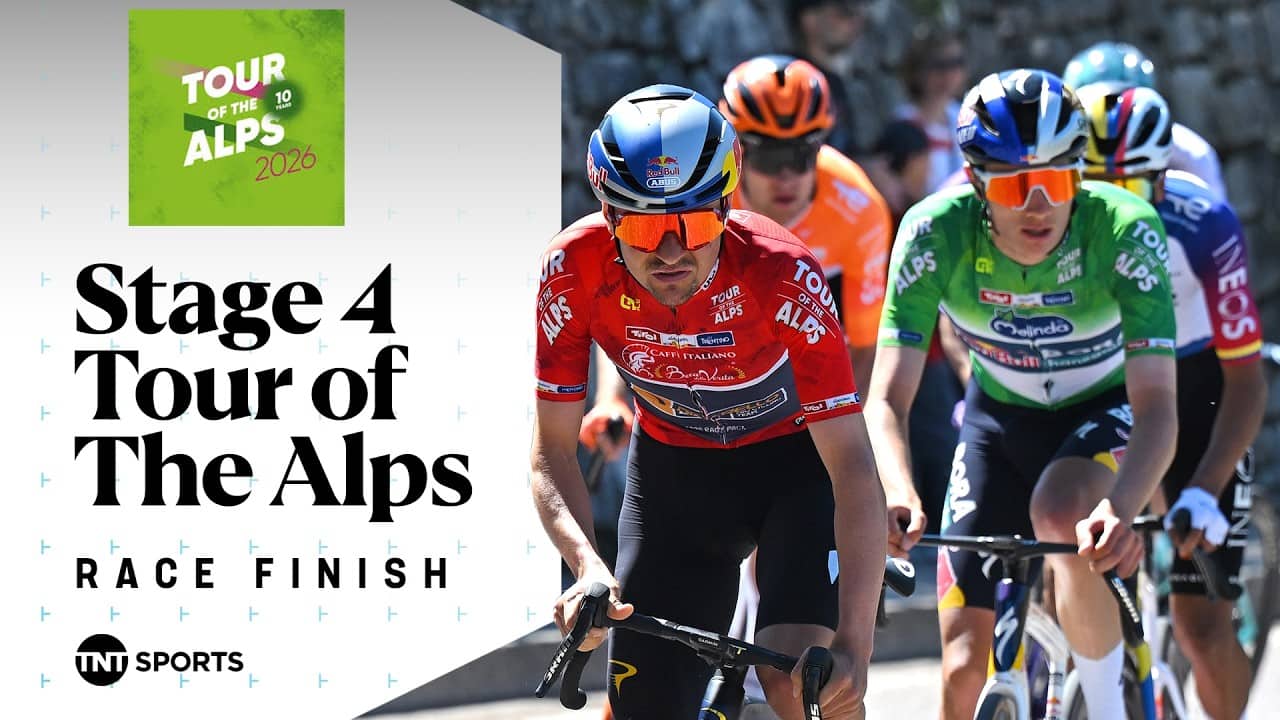 LIFE CHANGING WIN! ๐ | 2026 Tour of The Alps Stage 4 Final KM's | TNT Sports Cycling