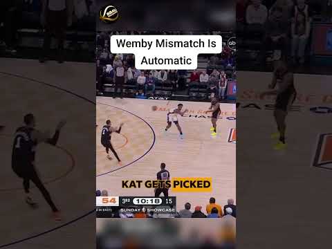 The Spurs Schemed Brunson Onto Wemby — And It Was Automatic Every Time