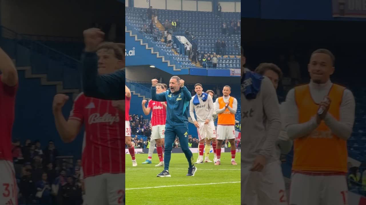 Vítor Pereira shows PASSION as Forest claim AMAZING 3-1 away win. ✊