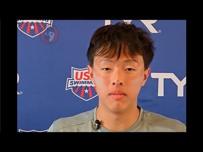16YO Syunta Lee After First-Ever Pro Swim Win: "It makes me... I earn my spot in this sport"