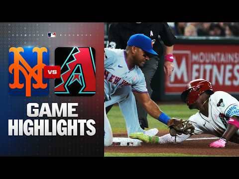 Mets vs. D-backs Game Highlights (5/10/26) | MLB Highlights