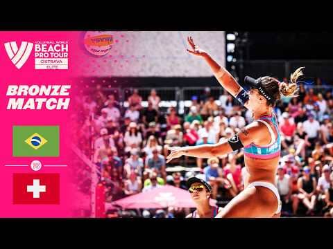 Bronze Match - Thamela/Victoria vs. Mäder/Kernen | Highlights | Ostrava 2026 #BeachProTour