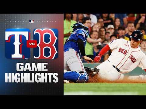Rangers vs. Red Sox Game Highlights (6/14/26) | MLB Highlights