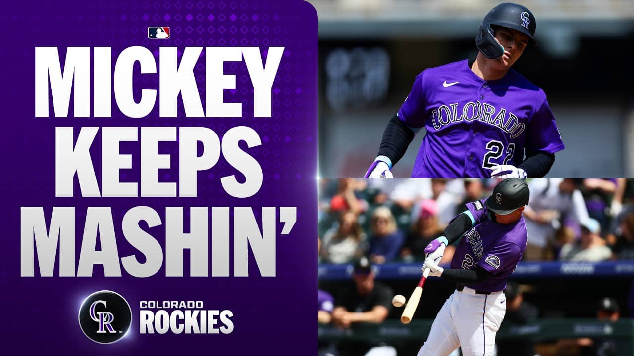 Mickey Moniak records his 4TH MULTI-HOMER game of the year! ๐ฑ๐ช (Tied for NL lead in HRs!)