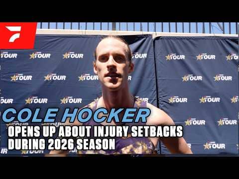 Cole Hocker Opens Up About Injuries This Season After Running 3,000m | 2026 USATF LA Grand Prix