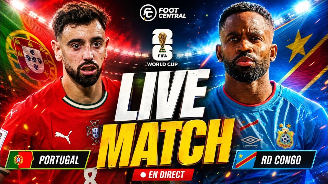 🔴🇵🇹🇨🇩 PORTUGAL - RD CONGO 🔥 En Direct Live Match Coupe Du Monde 2026