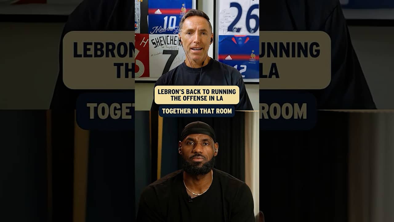 LeBron has learned to adapt to whatever his team needs him to do 💯Tap into the new episode, out now!