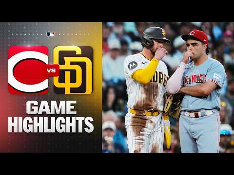 Reds vs. Padres Game Highlights (6/9/26) | MLB Highlights