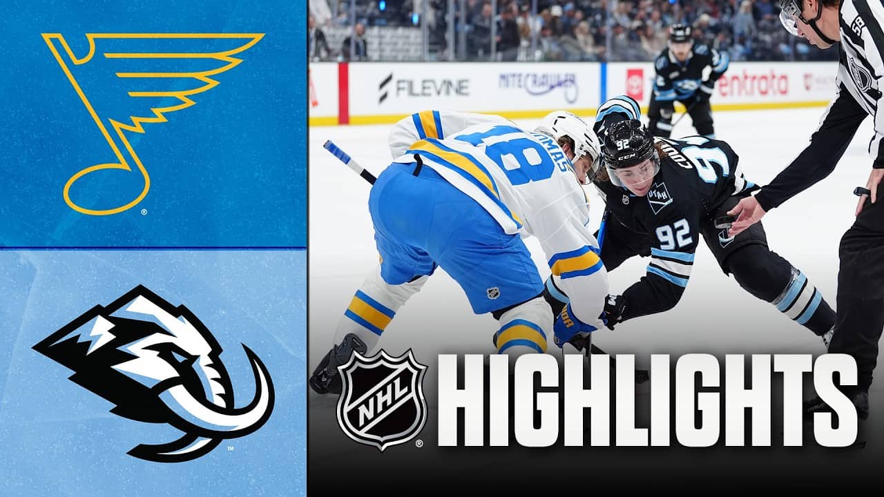 Blues vs. Mammoth | NHL Highlights | April 16, 2026