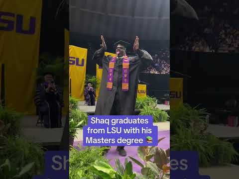 Shaq really did that š (via thebrandlsu/IG)