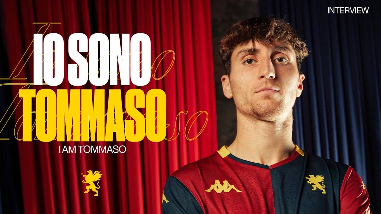 ๐ฎ๐น IO SONO TOMMASO | GENOA CFC NEW SIGNING | INTERVIEW ๐๏ธ