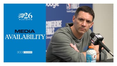 Coach Daigneault After Game 7 | Playoffs | WCF Game 7 | Postgame Media | May 30, 2026