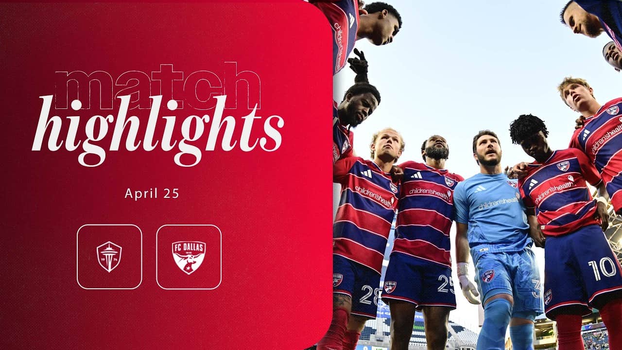 FC Dallas at Seattle Sounders FC Highlights | April 25, 2026