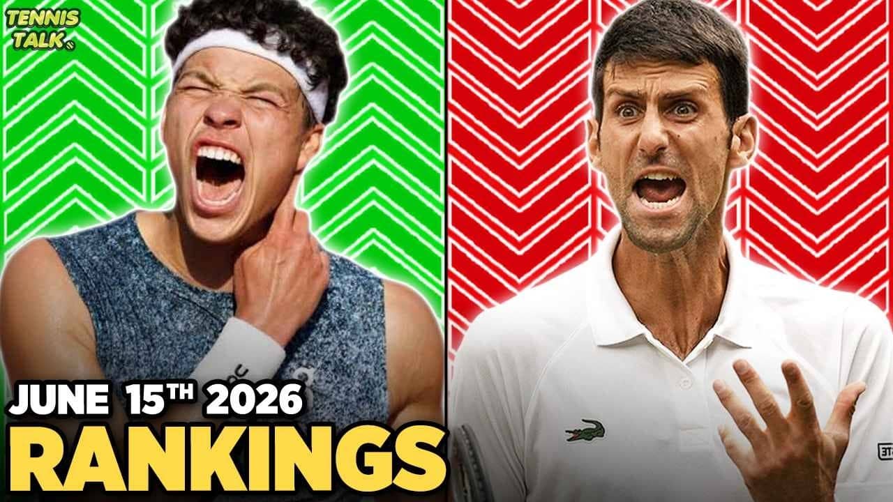 Shelton, Vekic, Majchrzak Win Titles | Anisimova, Djokovic Fall | Tennis Rankings