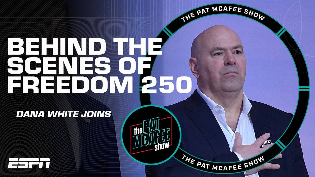 Dana White reflects on UFC Freedom 250, announces Makhachev-Garry for UFC 330 | The Pat McAfee Show