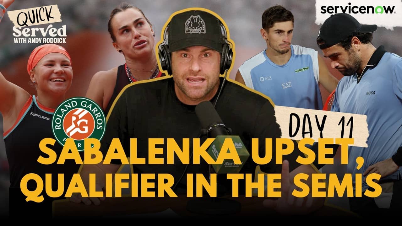 SABALENKA UPSET, Berrettini Injury & More | 2026 Roland Garros Day 11