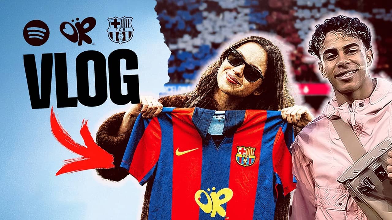 Olivia Rodrigo meets FC Barcelona | Vlog 🩷💙❤️