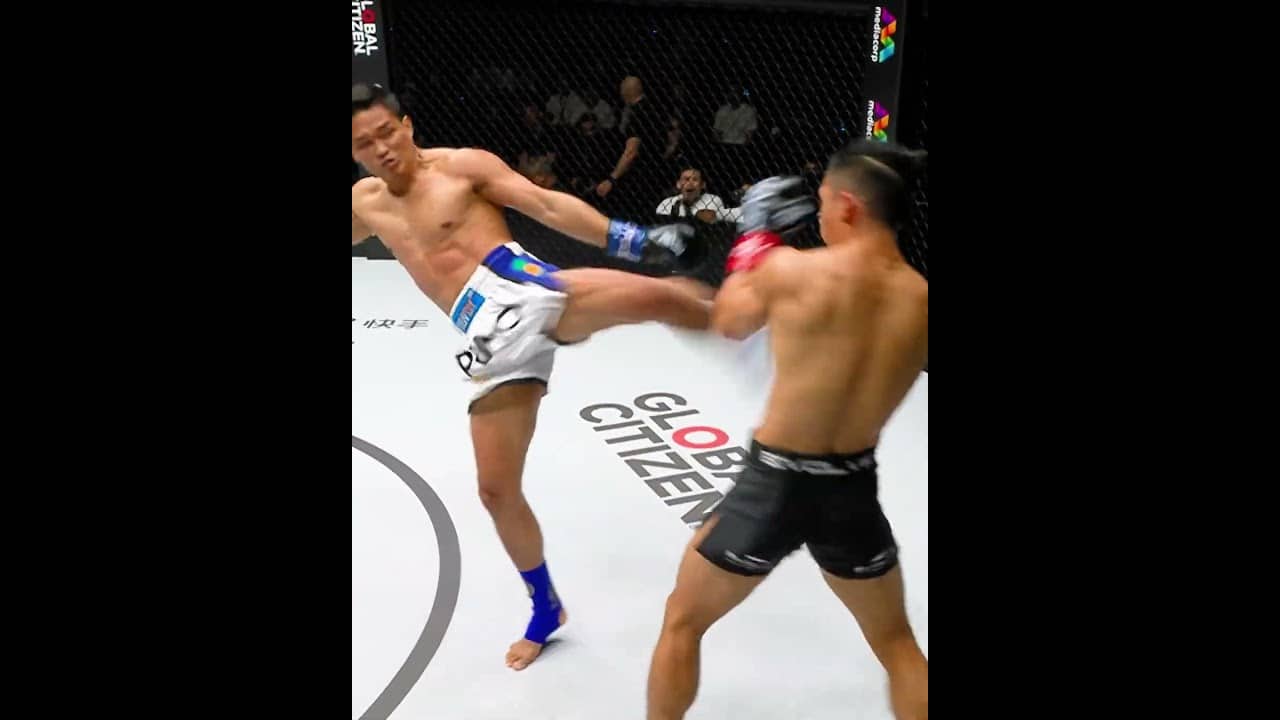 That's gotta HURT ๐ณ Will Petchtanong be able to defeat on Ben Woolliss at ONE Fight Night 43?