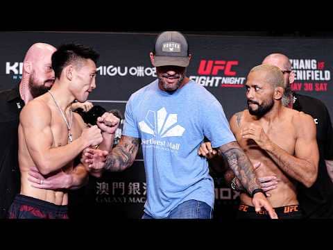 UFC Macau: Fighter Faceoffs
