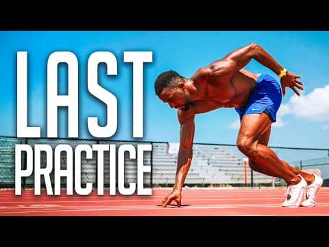 My LAST Practice Before USA’s | Kenny Bednarek