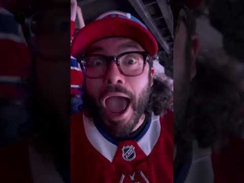 Montreal Canadiens fans react to Alex Newhook's Game 7 OT winner 🥳