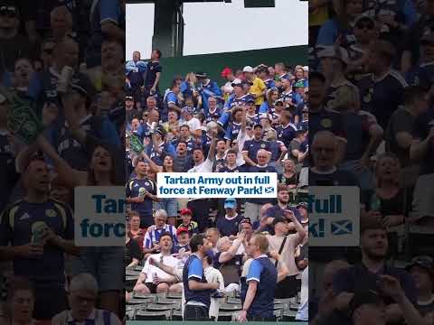 Tartan Army out in full force at Fenway Park! ๐ด๓ ง๓ ข๓ ณ๓ ฃ๓ ด๓ ฟ