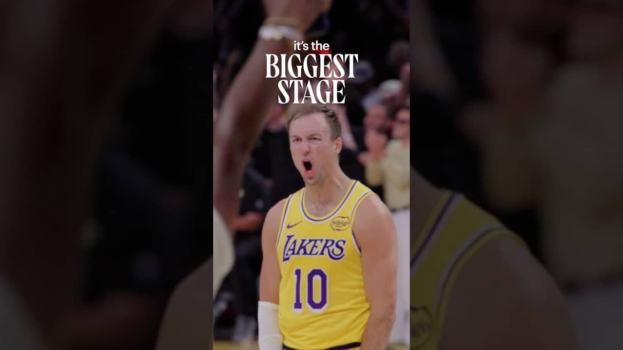 Luke Kennard's cherishing the big stage #lakers