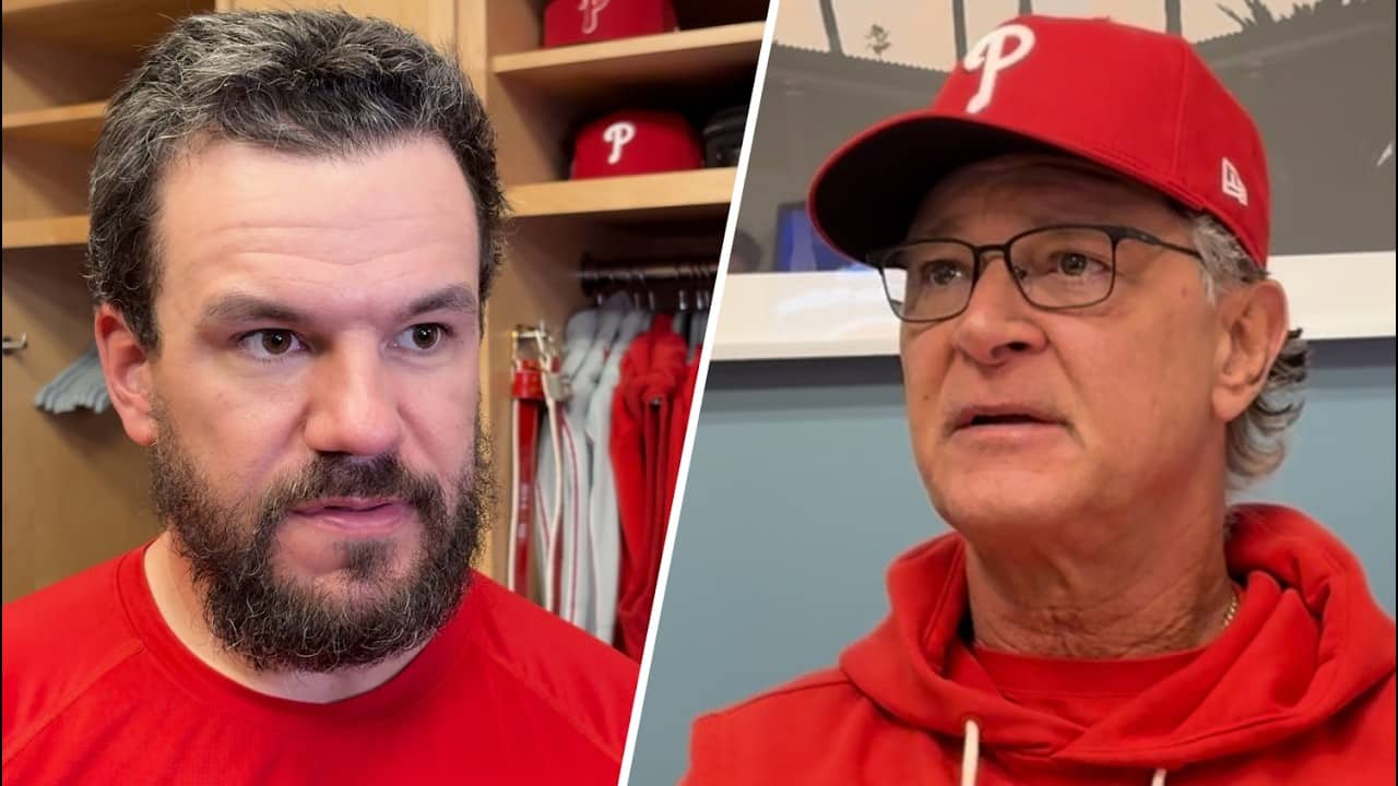 Watch: Don Mattingly and Kyle Schwarber reflect on 4-2 loss to Dodgers | Phillies Sound
