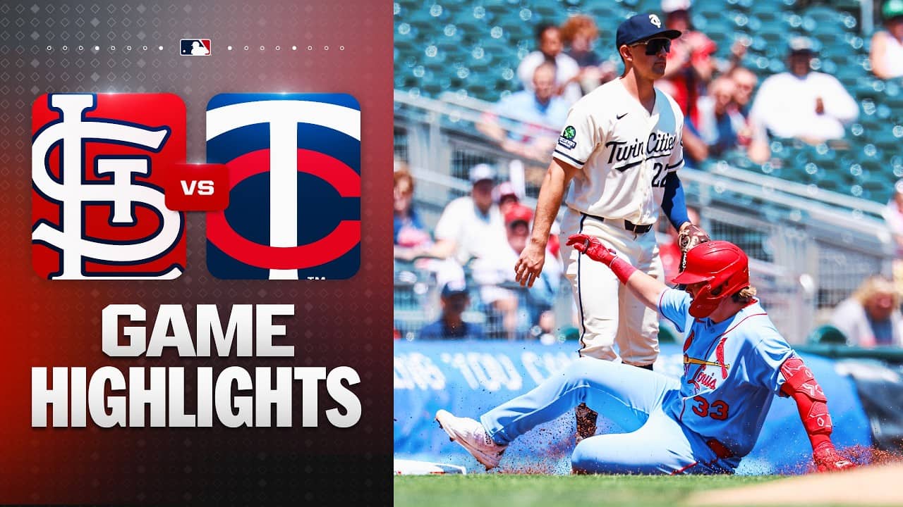 Cardinals vs. Twins Game Highlights (6/13/26) | MLB Highlights