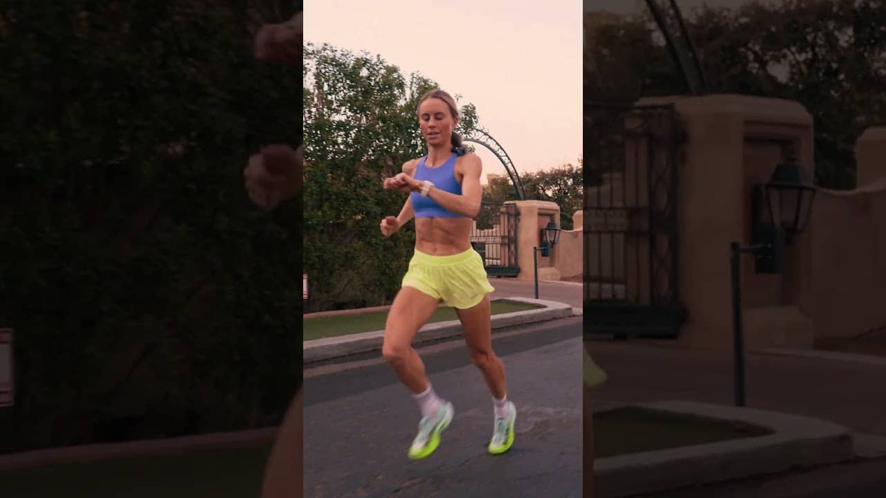 JESS MCCLAIN TRAINING RUN IN SCOTTSDALE, AZ