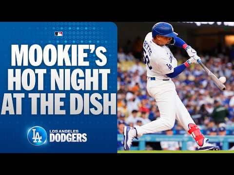 Mookie Betts homers TWICE and collects 3 total hits (5 RBIs) with the Dodgers! | MLB Highlights