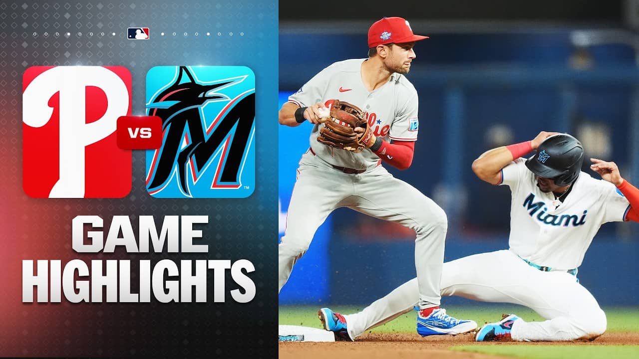 Phillies vs. Marlins Game Highlights (5/4/26) | MLB Highlights