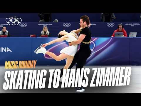 Lia Pereira & Trennt Michaud 🇨🇦 ⛸️ Skating to the Gladiator Soundtrack By Hans Zimmer | Music Monday
