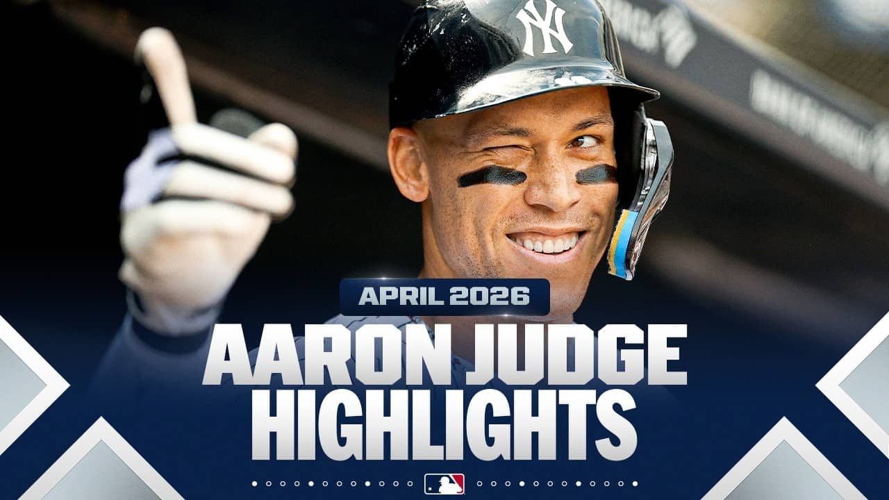 Aaron Judge is tied for the MLB lead with 12 homers to open 2026! 🧑⚖️ March/April MLB Highlights