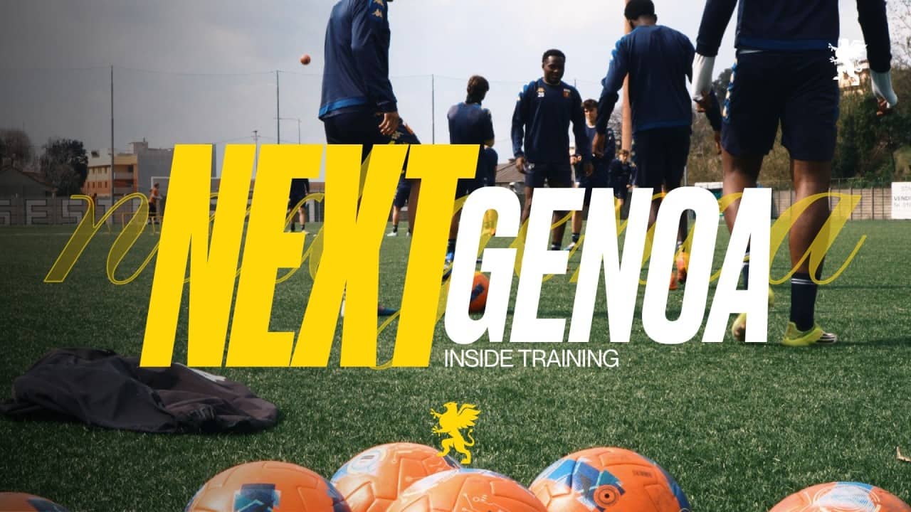 πͺ INSIDE TRAINING | NEXT GENOA | LEVA UNDER 20 π΄π΅