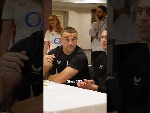 Ben Earl vs the 103-year-old Scrabble goat π #EnglandRugby #Rugby