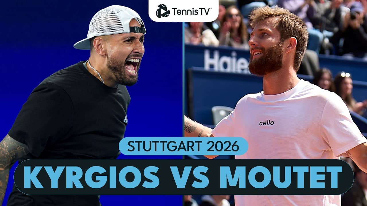 Nick Kyrgios vs Corentin Moutet Entertaining First Meeting! 🎭 | Stuttgart 2026 Highlights