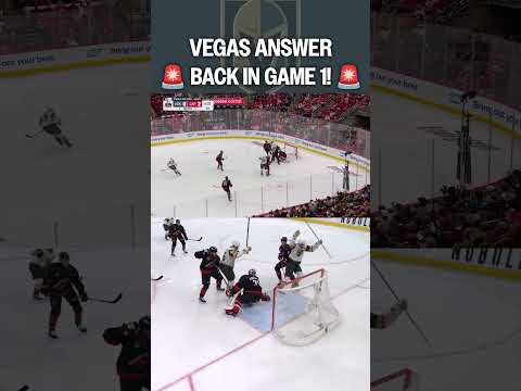 Vegas ANSWER BACK and we have a game... π