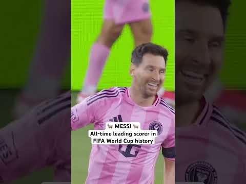 Messi breaks all-time FIFA World Cup goal scoring record 🐐