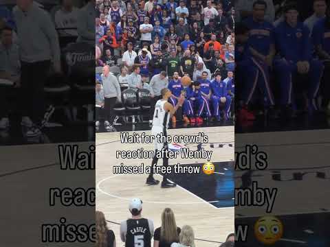 Knicks fans making it feel like they're in New York šÆ