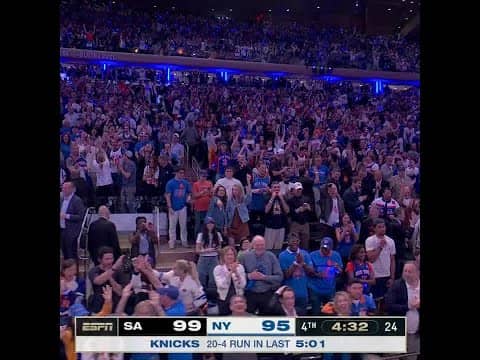 FROM DOWN 29, THE KNICKS RALLY BACK TO TAKE THE LEAD šØš±