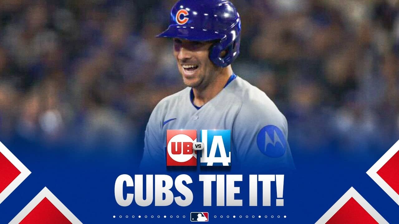 Alex Bregman hits a game-tying home run for the Cubs vs. the Dodgers! ๐ป | MLB Highlights