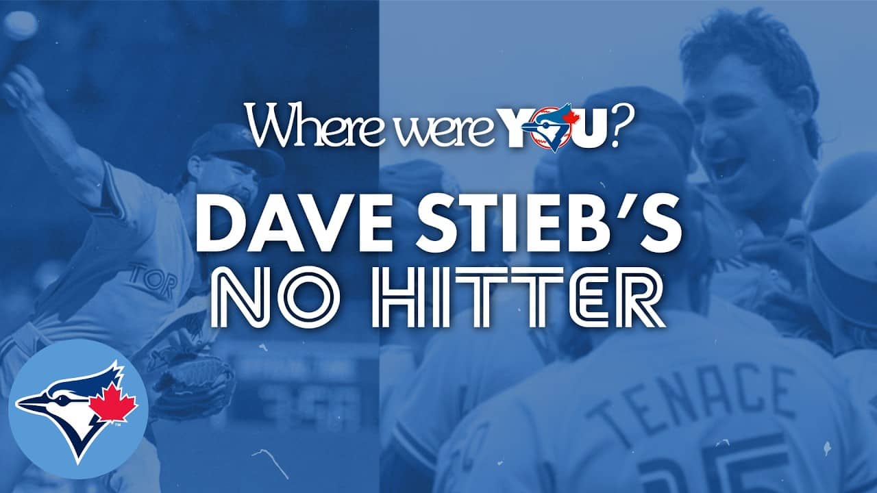 Where Were You Moments: Dave Stieb FINALLY gets his no-hitter!