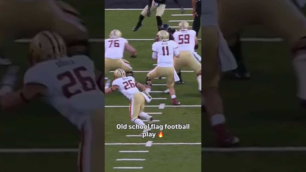 The play call was perfect 🫡 #bostoncollege #accfootball #collegefootball
