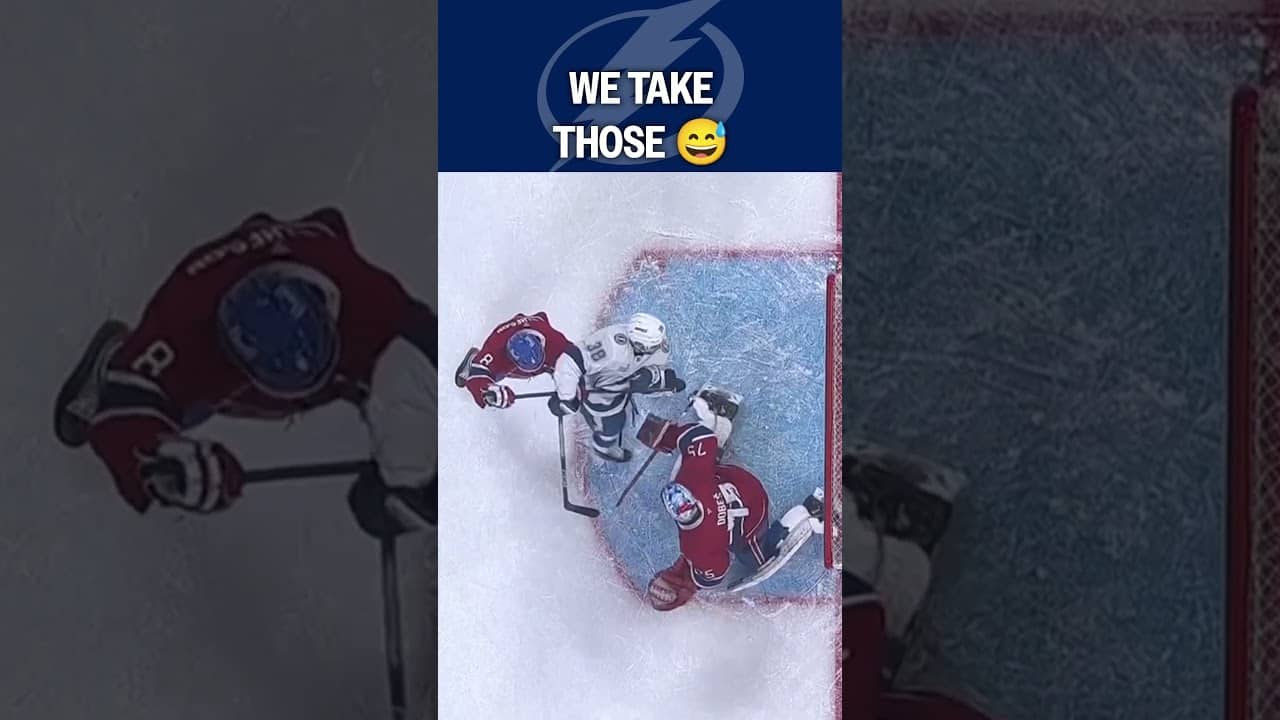 Hagel Might’ve ALSO Been Off Guard 😭 #shorts #nhl