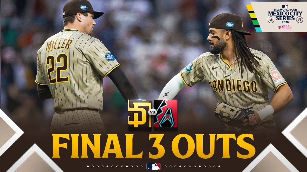 FINAL 3 OUTS: Mason Miller and the Padres take Game 1 of the Mexico City Series! ๐ฅ | MLB Highlights
